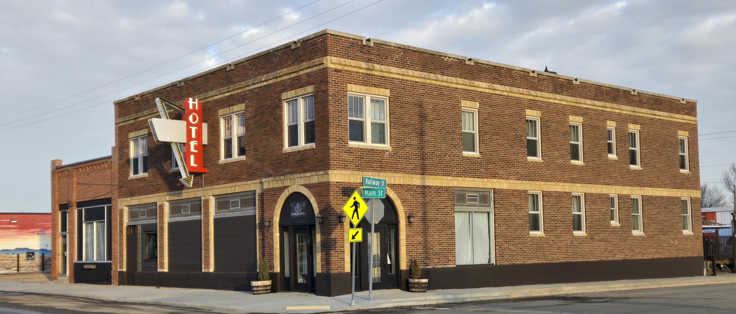 Beautiful historic hotel in Bowbells ND